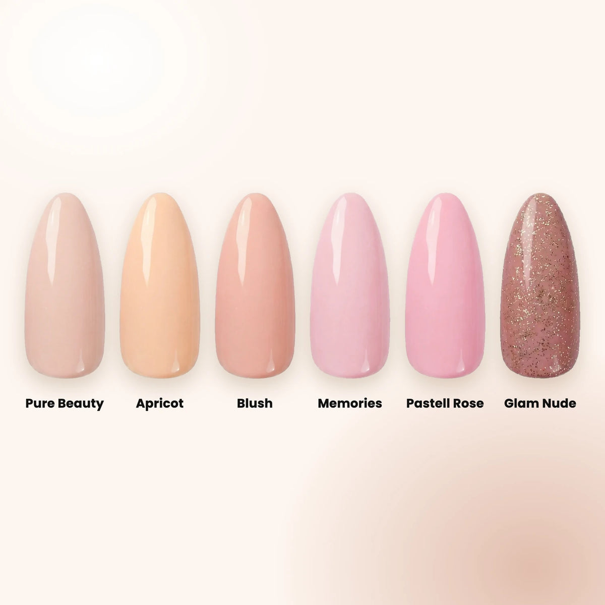 Nude Shellac Set