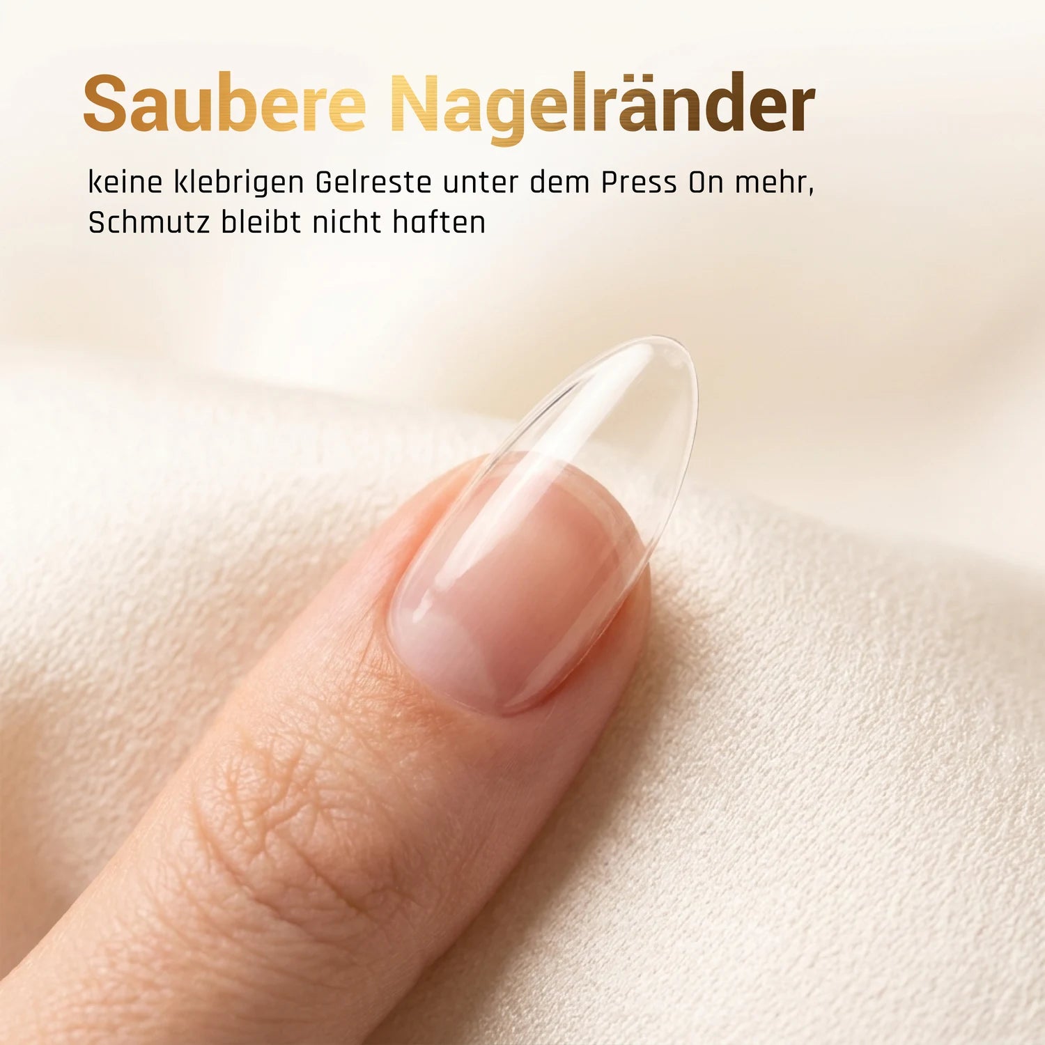 GelX PowerFix · 10ml, durchsichtig, Gelx, gelx nails, glue gel, press on nails für Nägel im Nageldesign & Nagelstudios