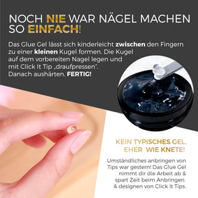 Glue Gel · für Press On Tips 20 ml