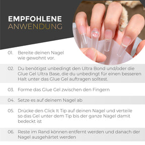 Glue Gel · für Press On Tips 20 ml
