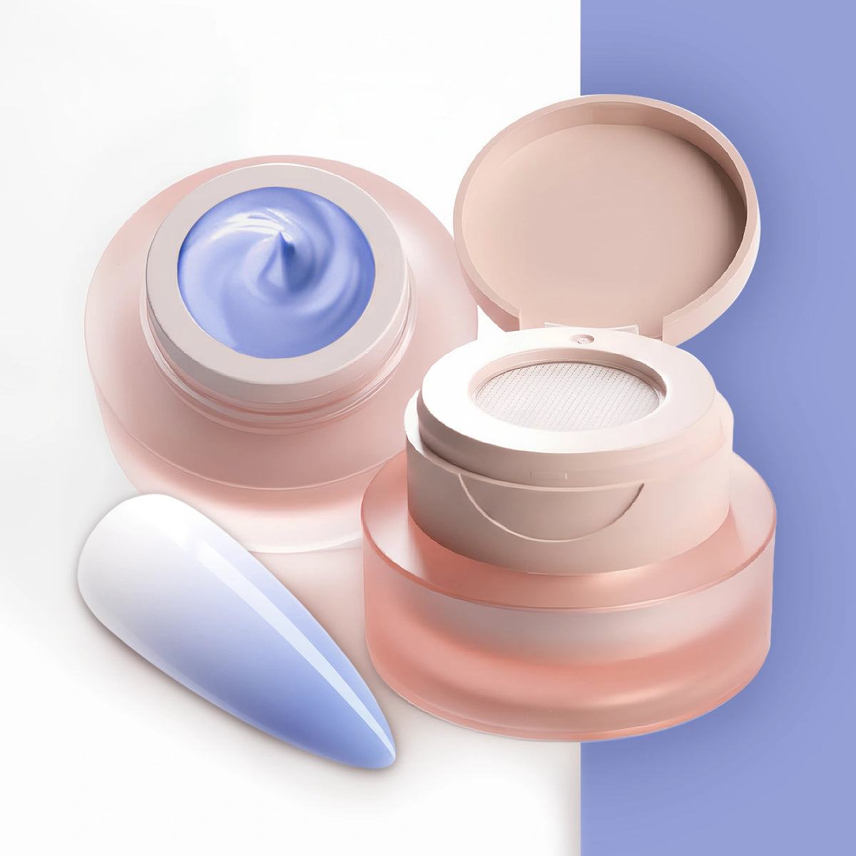 Ombre Babyboomer Gel · Pastell Indigo 2g