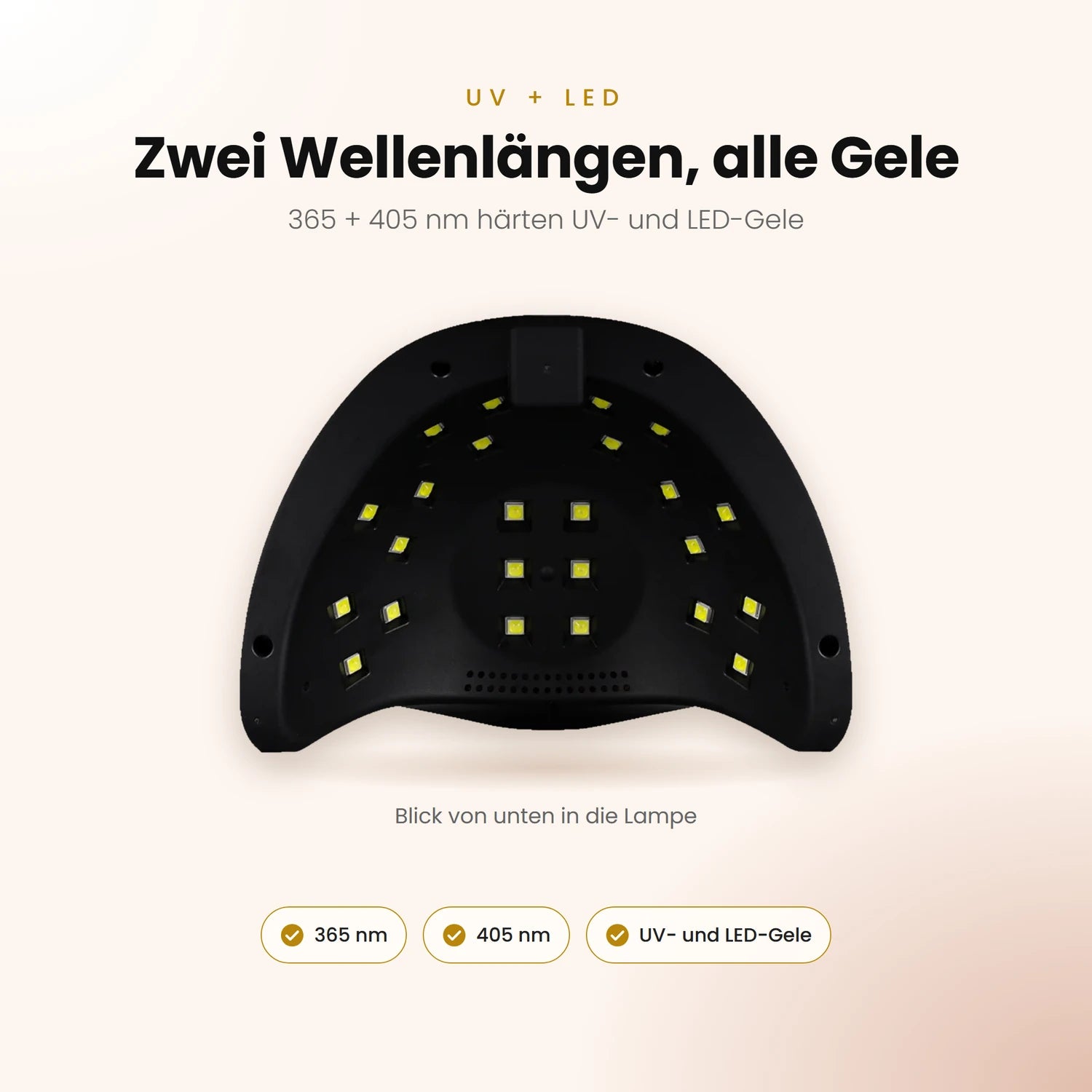 Dual UV/LED Lampe 168W, aushärten, Nagellampe, strahlen für Nägel im Nageldesign & Nagelstudios