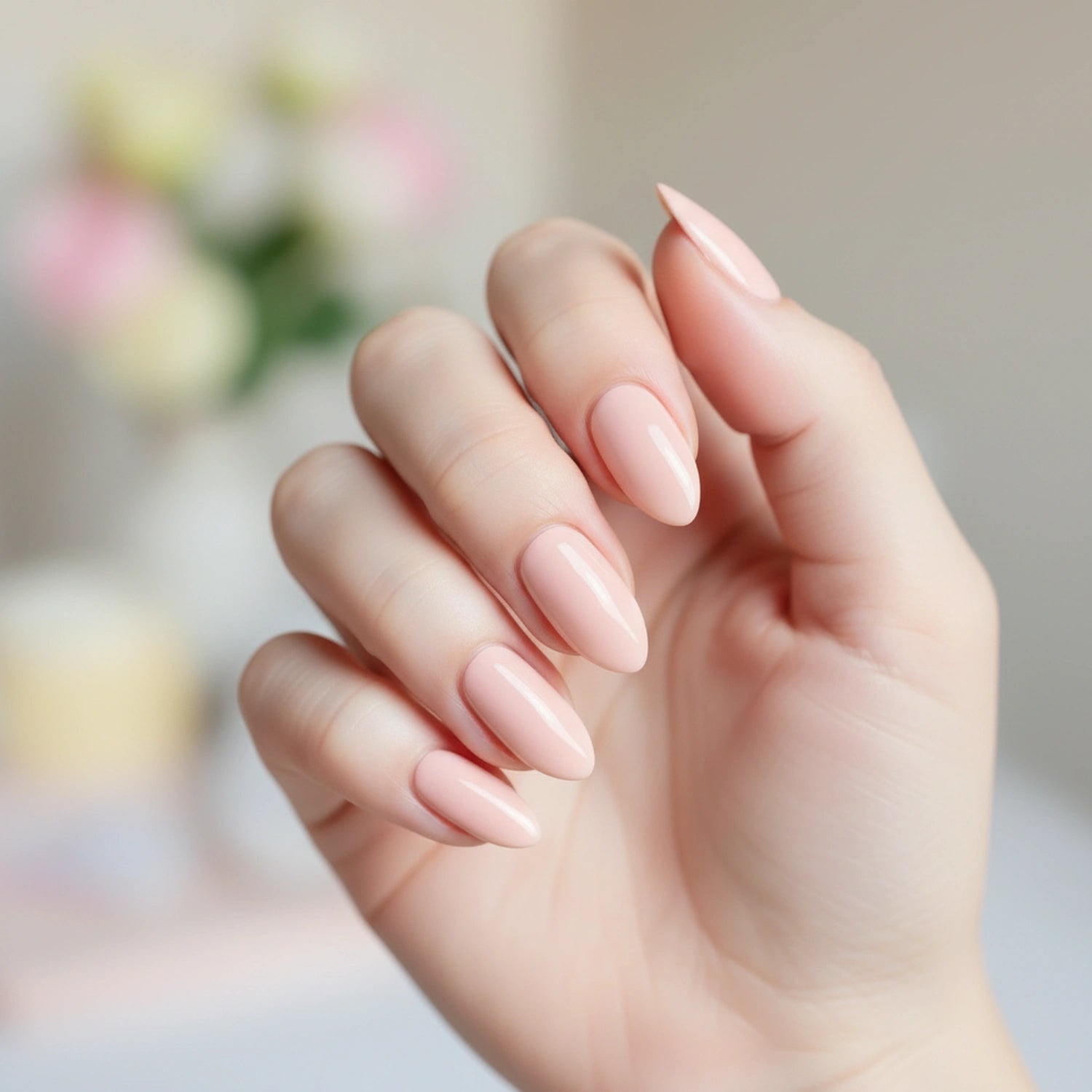 Shellac · Rubber Base · Light Rose 7,3ml, Base Gel, flexibles Aufbaugel, gel polish, gellack, Grundiergel, Haftgel, make up, nail polish, nude, rosa, uv lack für Nägel im Nageldesign & Nagelstudios