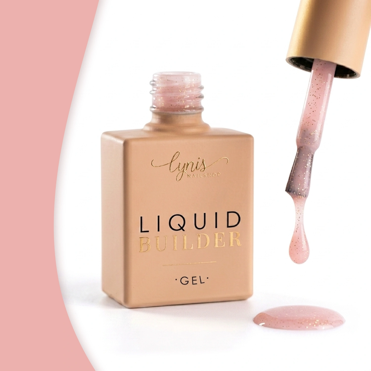 Liquid Builder · Princess 10ml, Aufbaugel in der Flasche, Builder in the bottle, Gel in der Flasche für Nägel im Nageldesign & Nagelstudios
