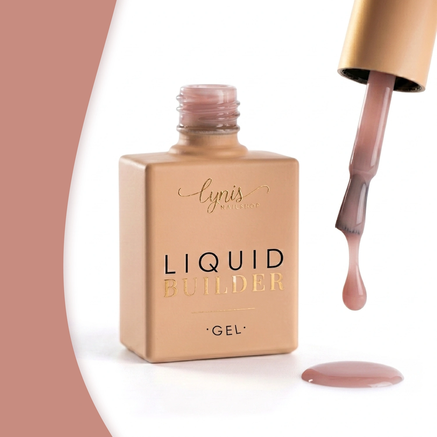 Liquid Builder · Skin 10ml, Aufbaugel in der Flasche, Builder in the bottle, Gel in der Flasche für Nägel im Nageldesign & Nagelstudios
