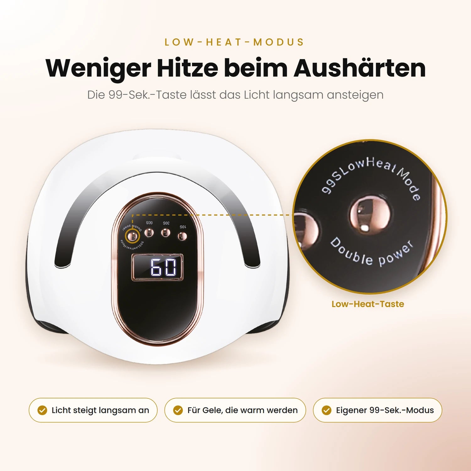 Dual UV/LED Lampe 168W, aushärten, Nagellampe, strahlen für Nägel im Nageldesign & Nagelstudios