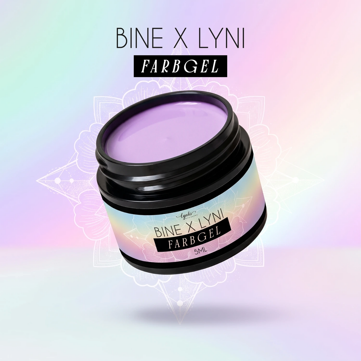 Farbgel Gentle Lilac · Bine X Lyni · 5ml