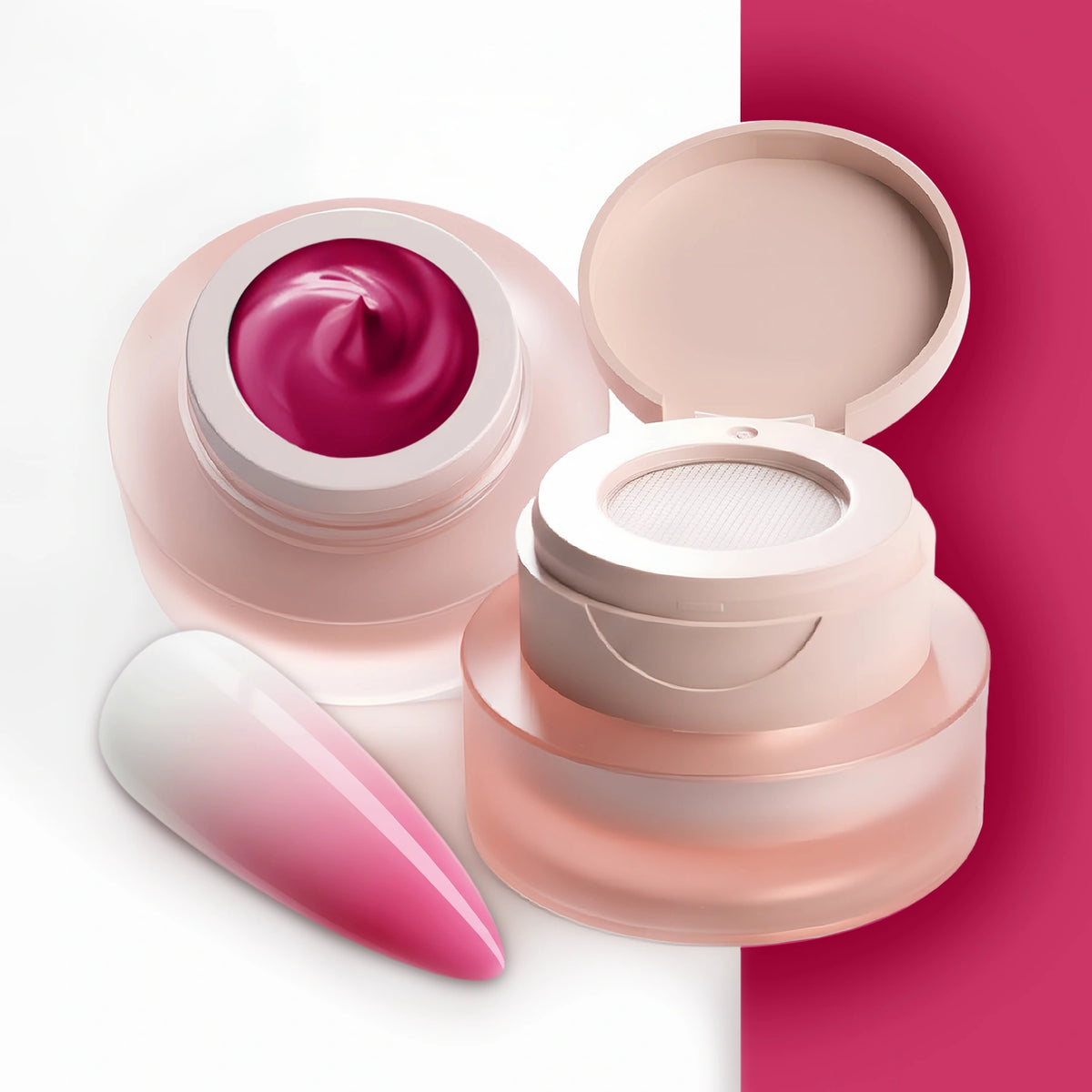 Ombre Babyboomer Gel · Magenta 2g