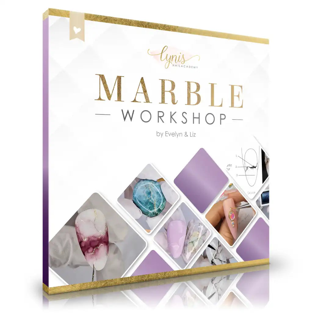 Marble Nailart Kurs Material-Liste,  für Nägel im Nageldesign & Nagelstudios