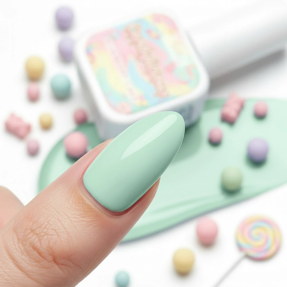 Shellac · Candylicious Marshmallow 10ml, gel polish, nail polish, uv lack für Nägel im Nageldesign & Nagelstudios