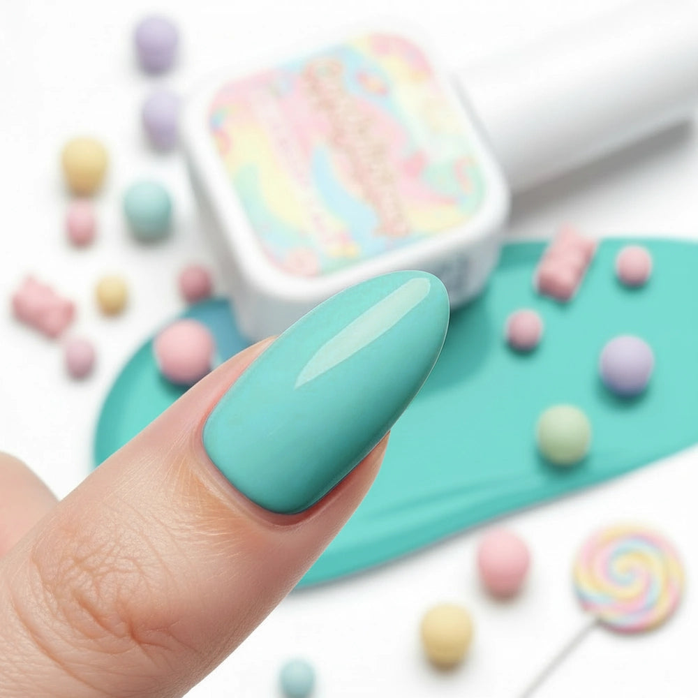 Shellac · Candylicious Minty Melt 10ml, gel polish, nail polish, uv lack für Nägel im Nageldesign & Nagelstudios