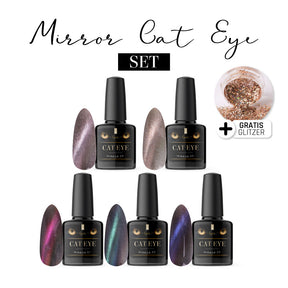 Mirror Cat Eye Shellac Set*