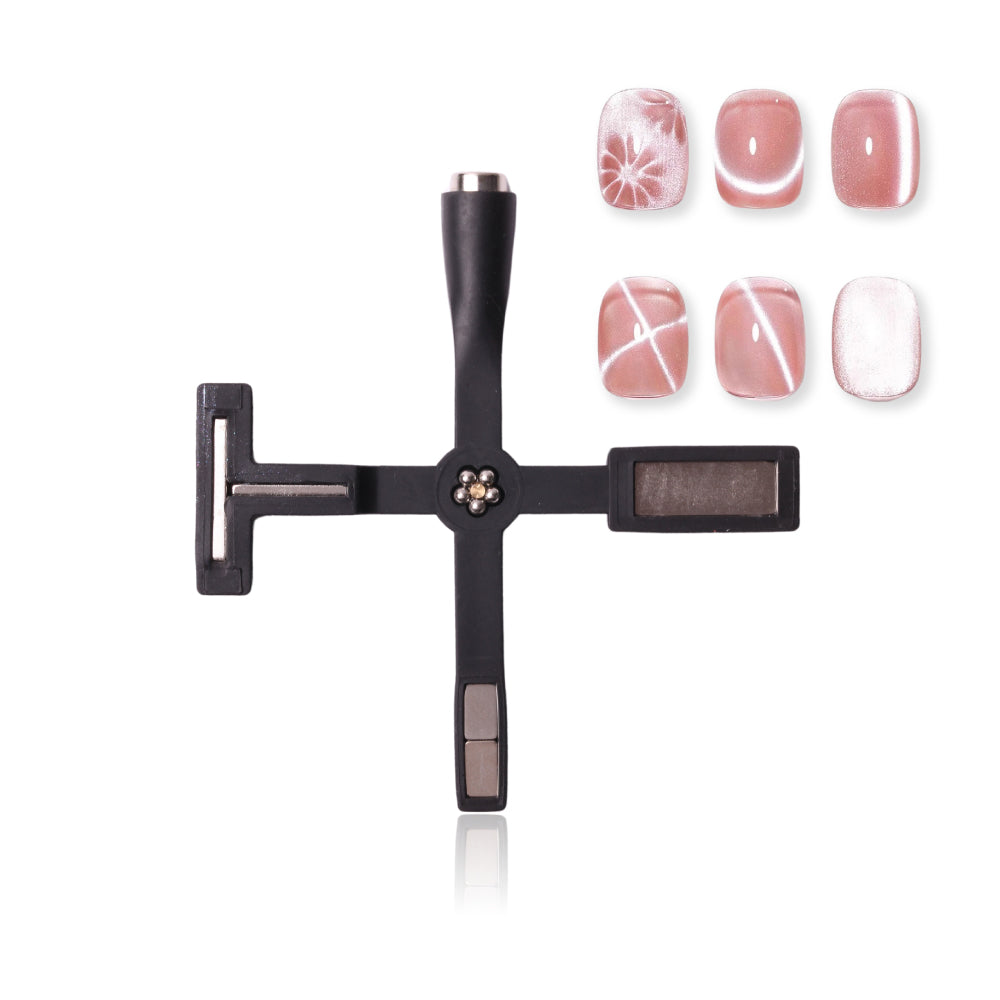 Nagel-Magnetstab – Doppelseitig, Stark Magnetisch Für Cats-Eye-Nagellack & Gel, Nagelkunst Zubehör