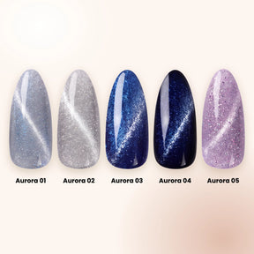 Aurora Cat Eye Shellac Set