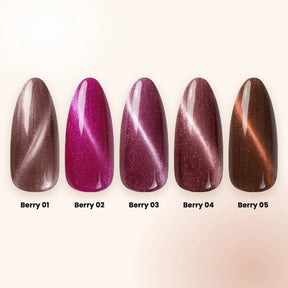 Shellac · Berry Cat Eye Set