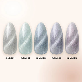 Bridal Cat Eye Shellac Set