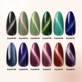 Crystal Cat Eye Set