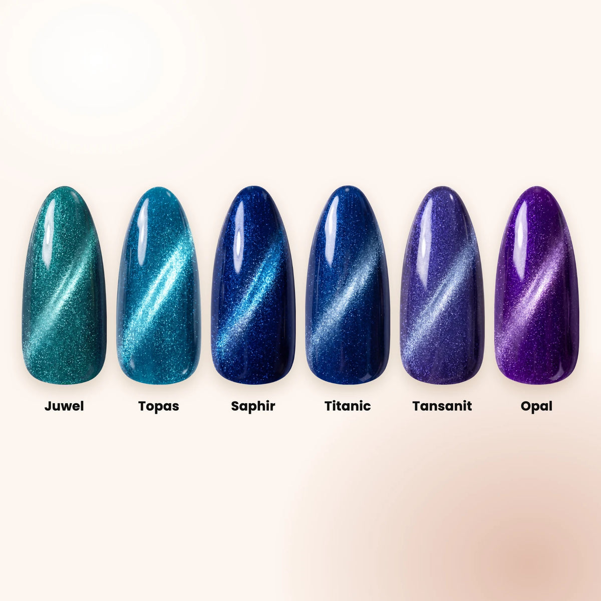 Gemstone Cat Eye Set