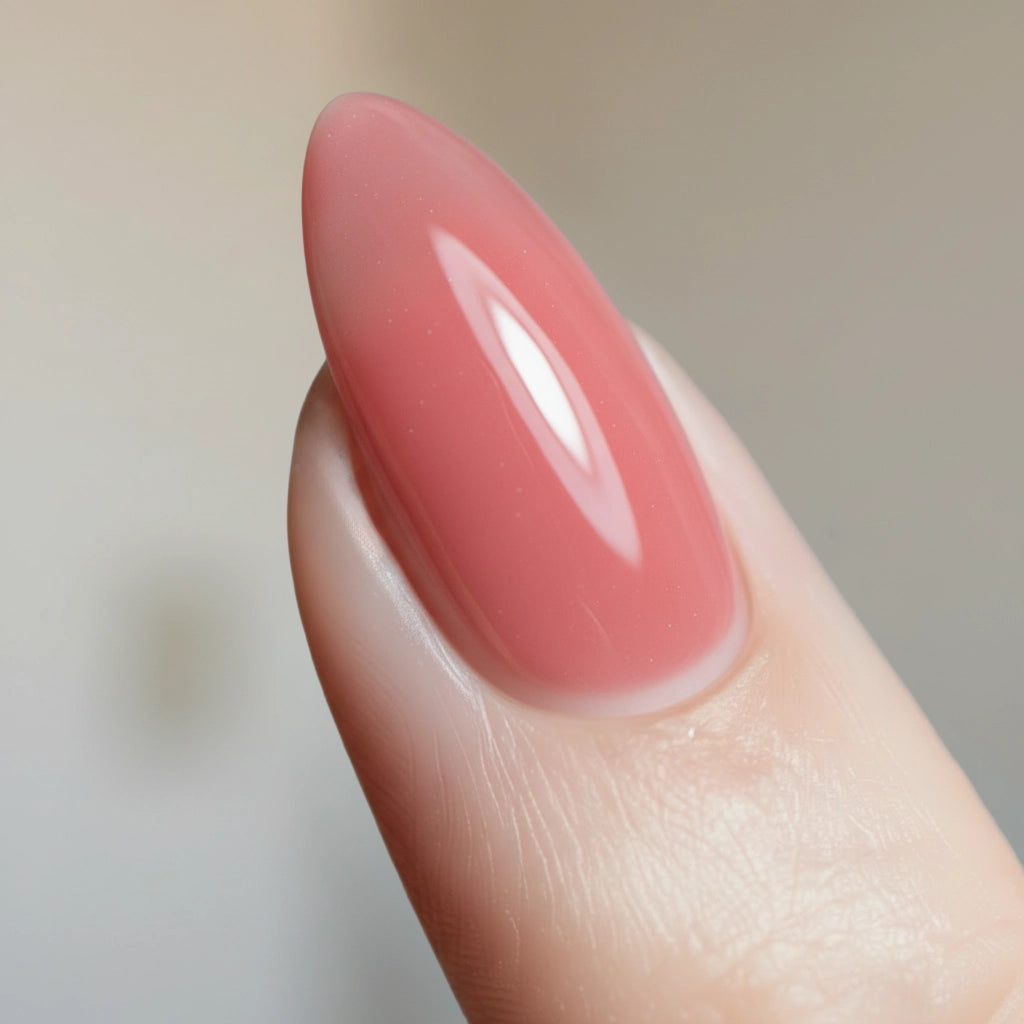 Shellac · Rubber Base · Nature 7,3ml, Base Gel, flexibles Aufbaugel, gel polish, gellack, Grundiergel, Haftgel, make up, nail polish, nude, uv lack für Nägel im Nageldesign & Nagelstudios