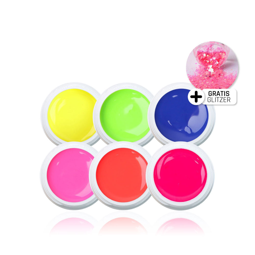Neon Dekogel Set**