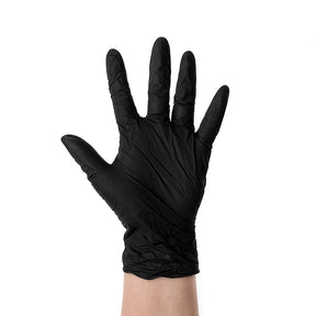 Nitril Handschuhe 100 Stk Schwarz
