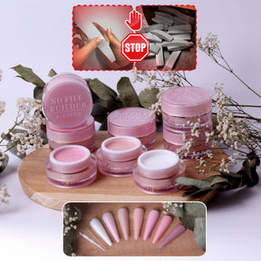 No File Gel Spar-Set · Nägel OHNE ewiges Feilen!