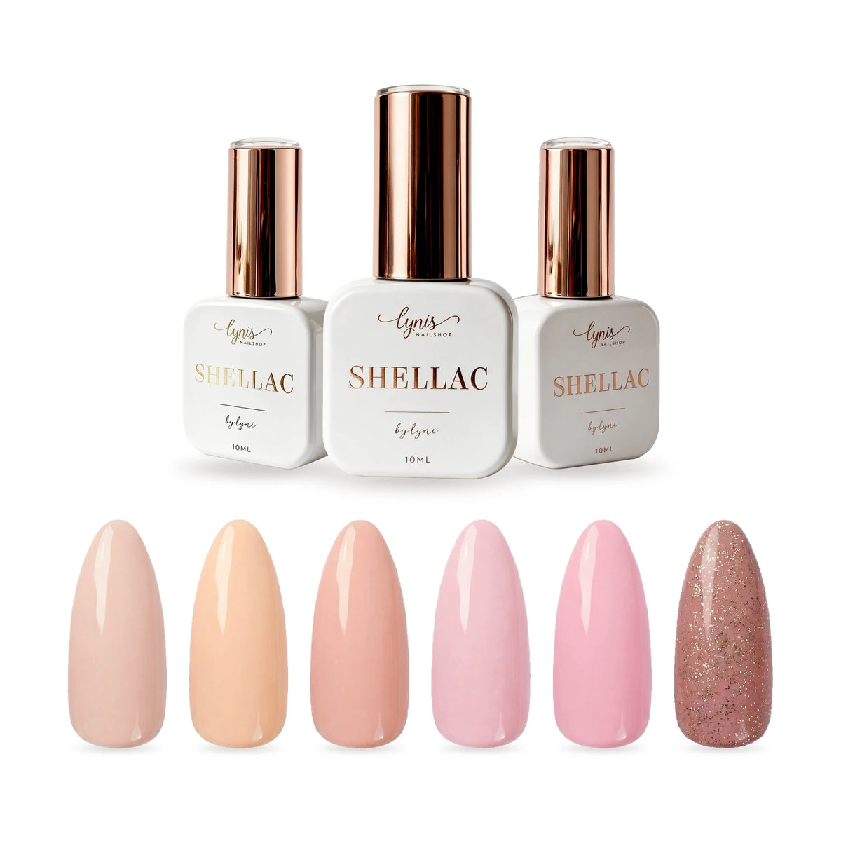 Nude Shellac Set