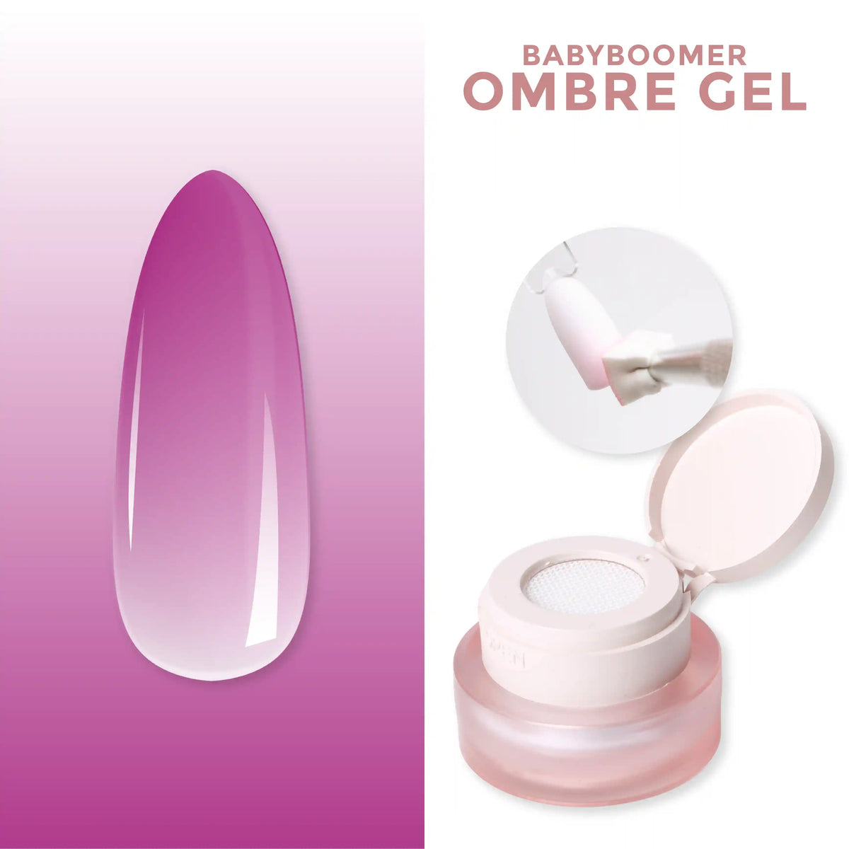 Ombre Babyboomer Gel · Orchid 2g