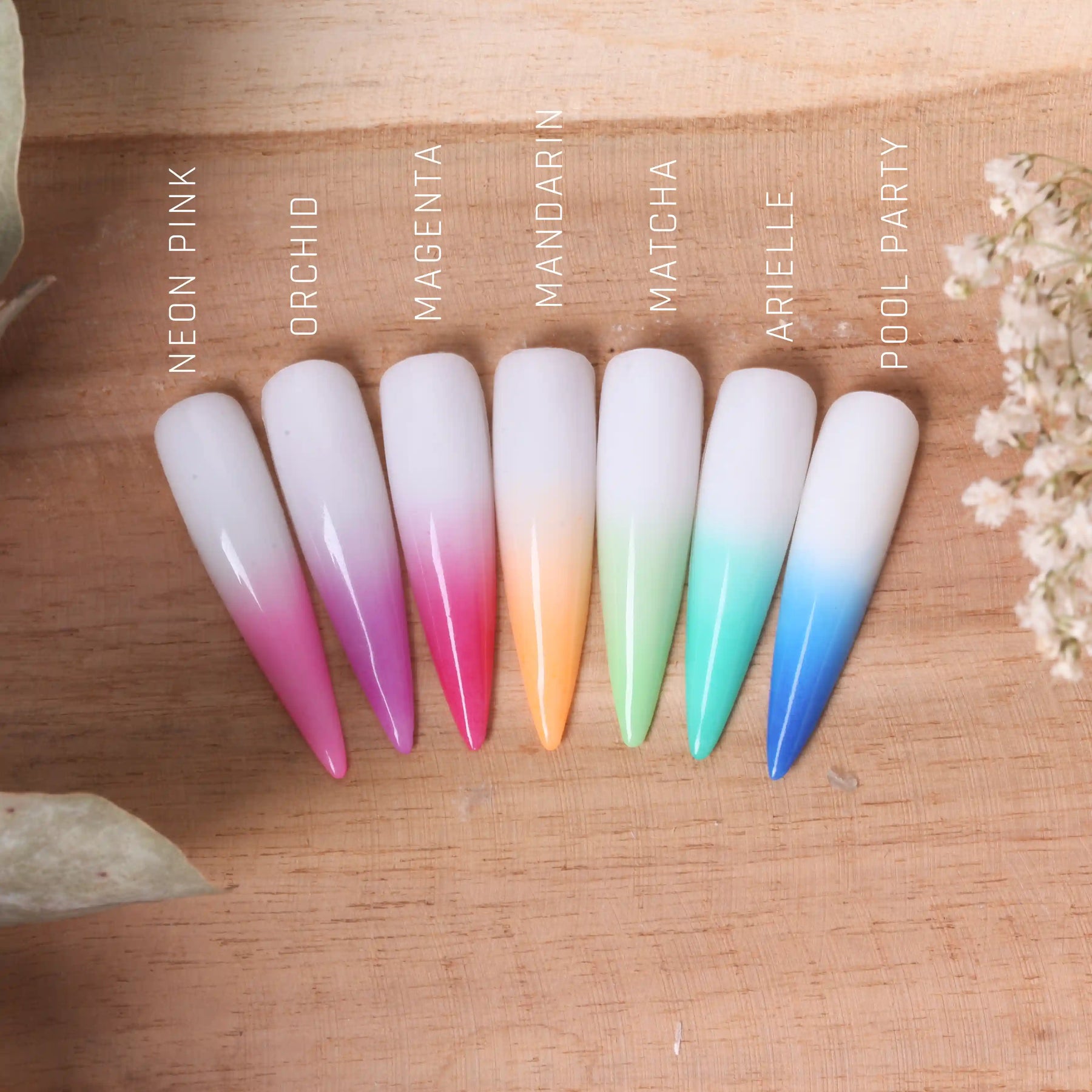 Ombre Babyboomer Gel · Neon Pink 2g, Aura-Effekt, Babyboomer Gel, Farbverlauf, Ombre Gel, Ombre Verlauf, Verlauf für Nägel im Nageldesign & Nagelstudios