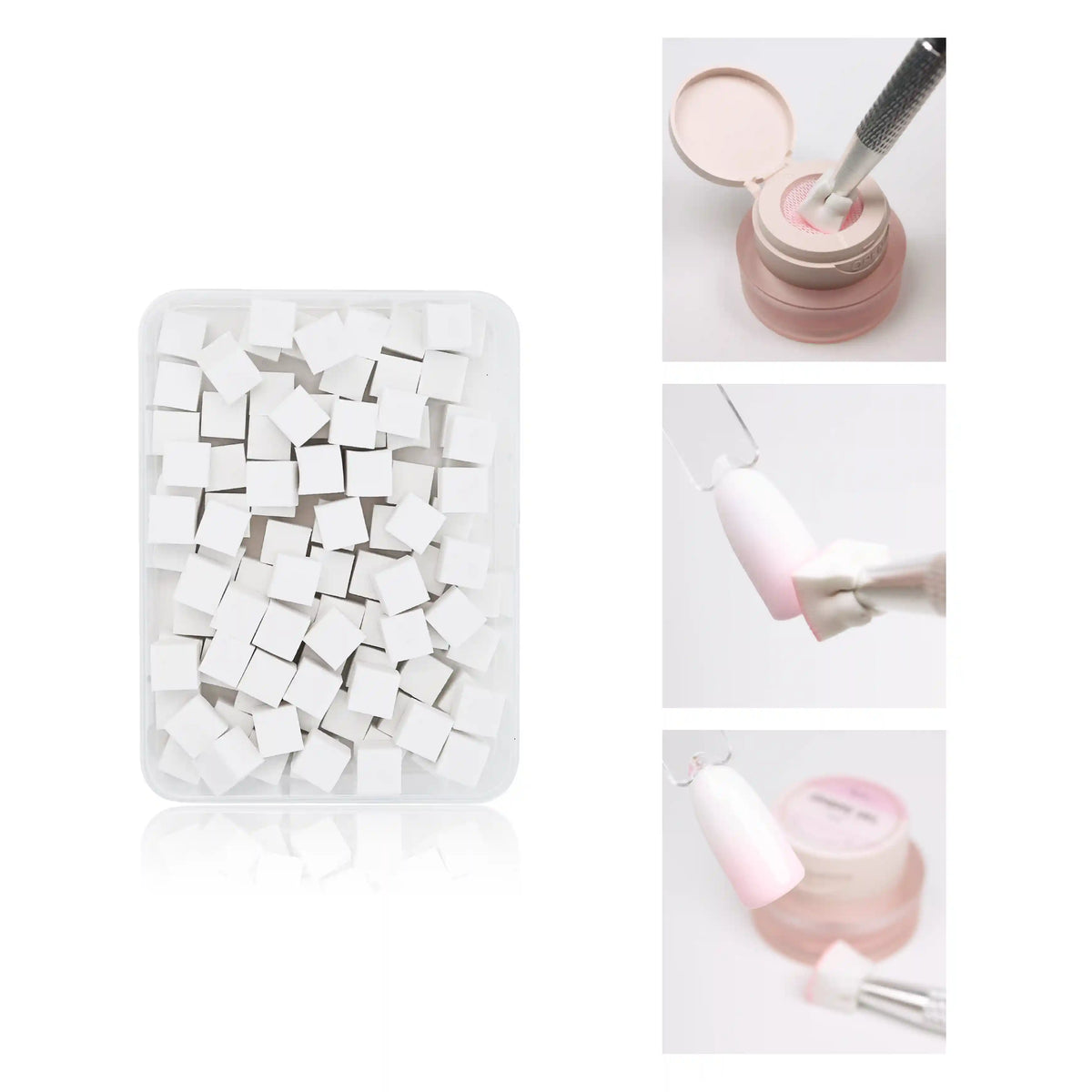 Ombre Gel · Schwammset 96Stk.