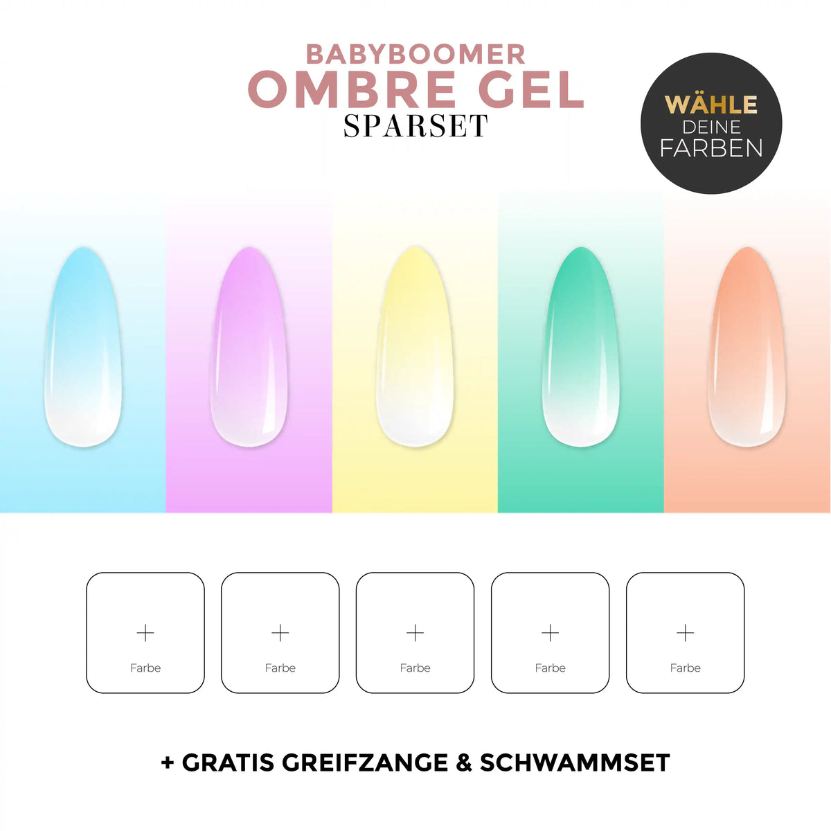 Ombre Babyboomer Sparset + Geschenke