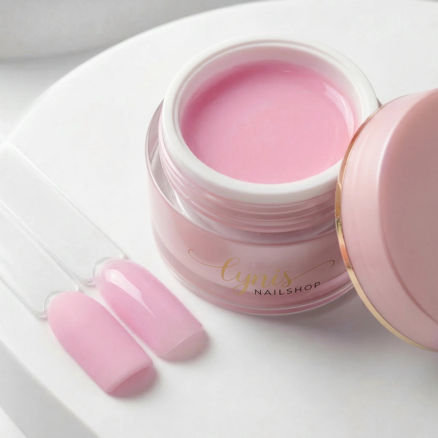 Builder Milky Rose · Babyboomer*, aufbaugel, Cover Gel, gel für nägel, Make up Gel, milchig rosa Gel, milchiges Gel, modellagegel, nagel gel, Nagelbettabdeckung, uv gel für Nägel im Nageldesign & Nagelstudios