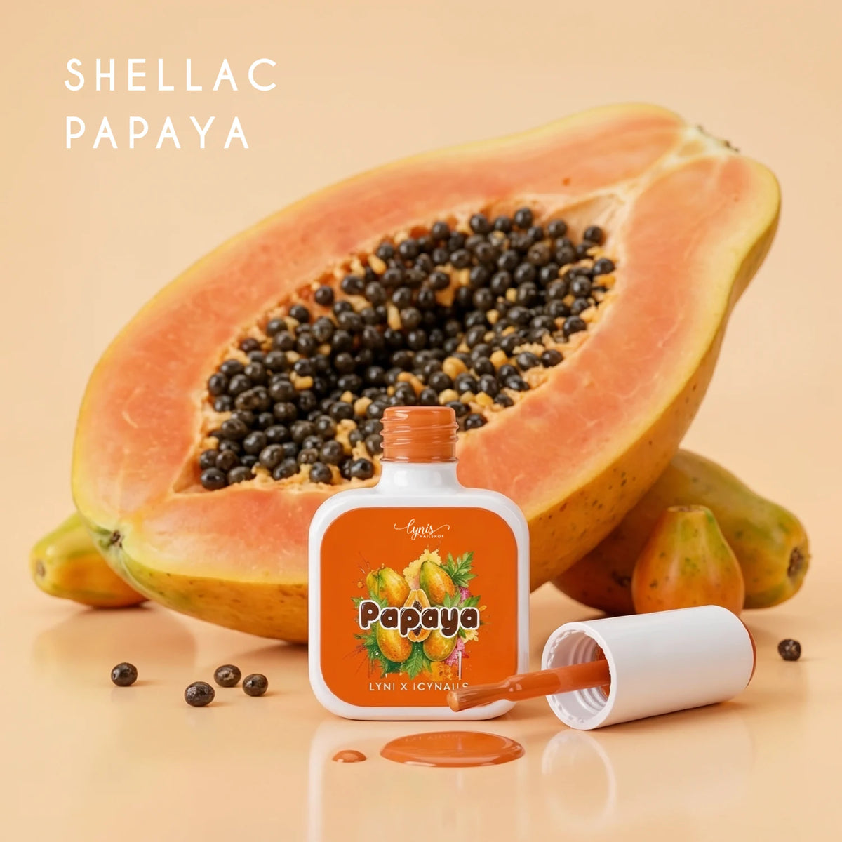 Shellac · Papaya · 10ml