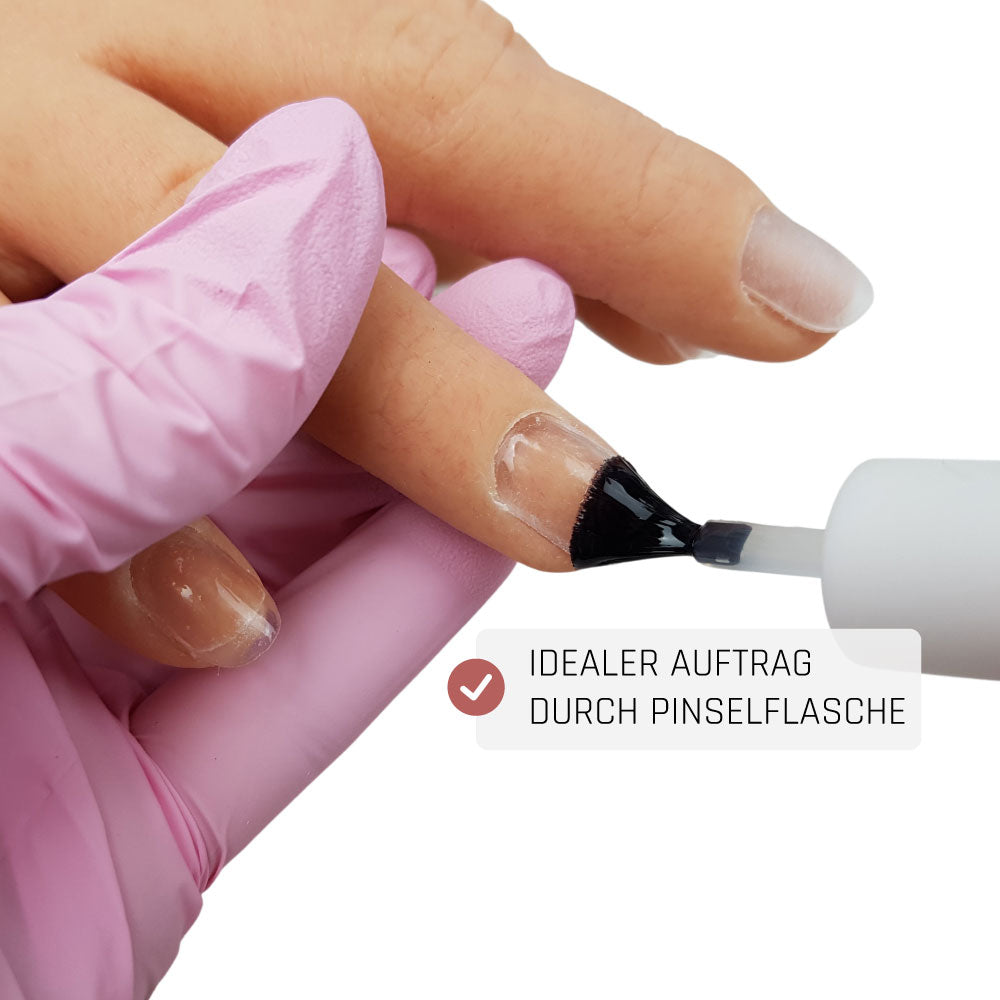 Perfect Duo · Base/Top Gel · 10ml*, 2 in 1, Base Gel, glanz Versiegler, Grundiergel, Haftgel, Shellac, Shellac Base, Top Coat, Versiegelungsgel, Versiegler für Nägel im Nageldesign & Nagelstudios