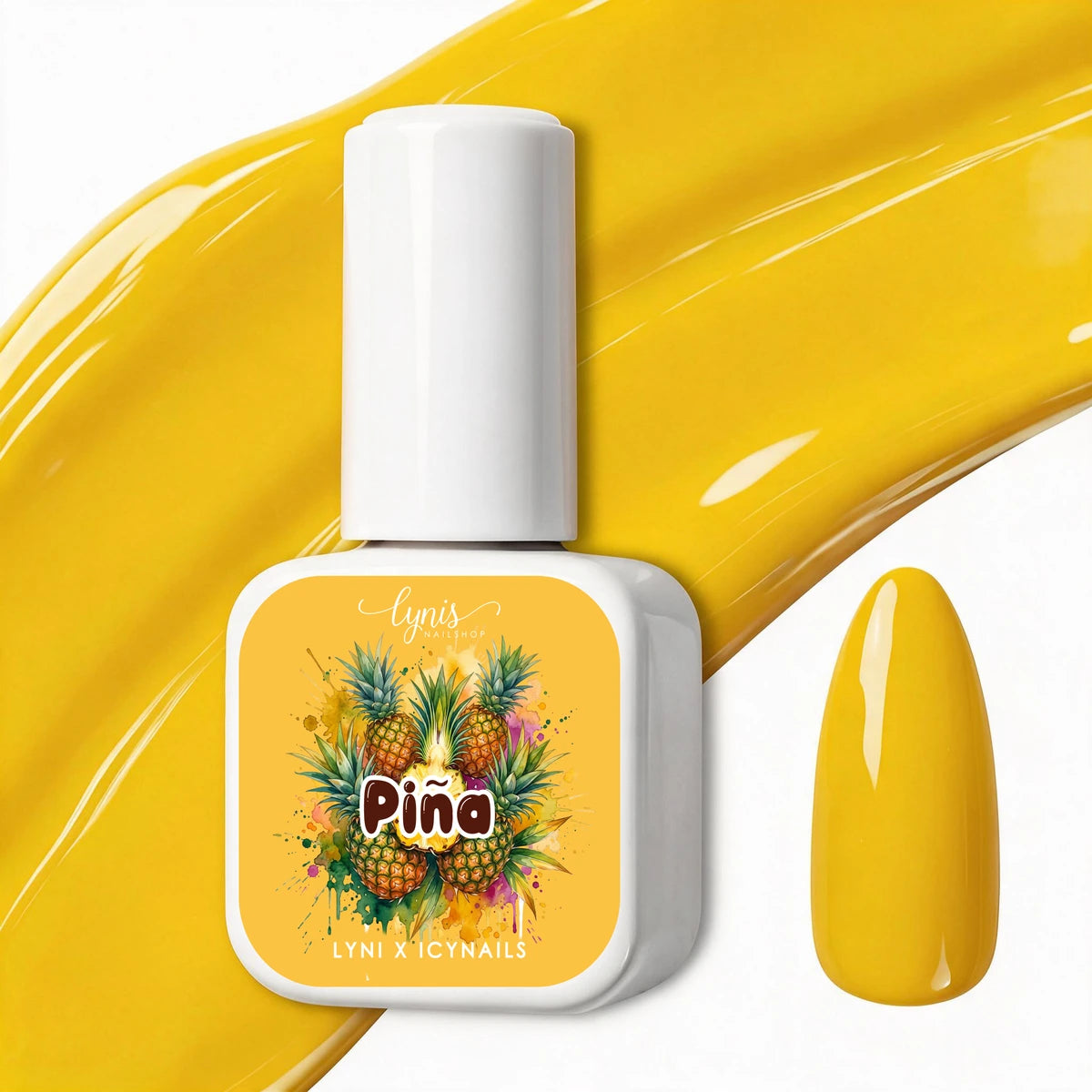 Shellac · Pina · 10ml, gel polish, gellack, hidden, nail polish, uv lack für Nägel im Nageldesign & Nagelstudios