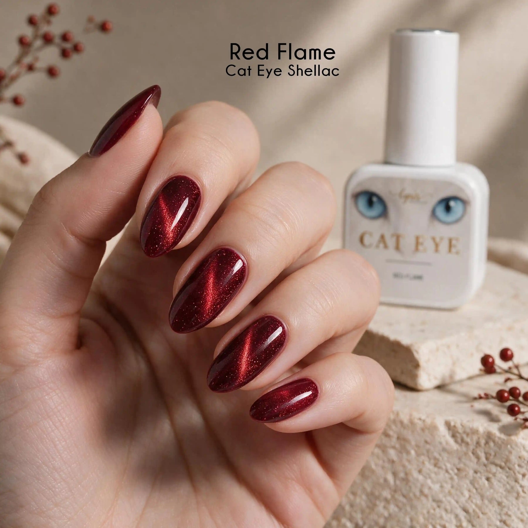 LyniBox · Red Elegance, hidden für Nägel im Nageldesign & Nagelstudios