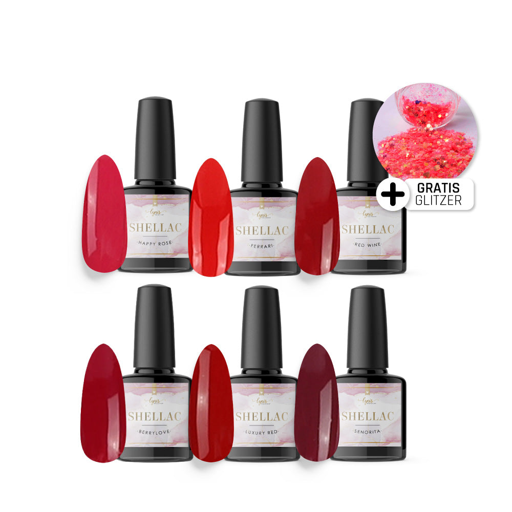 Red Shellac Set*