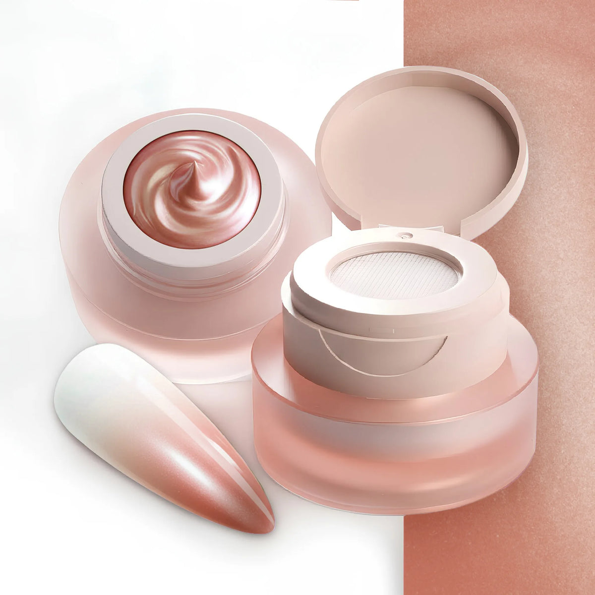 Ombre Babyboomer Gel · Rose Gold 2g