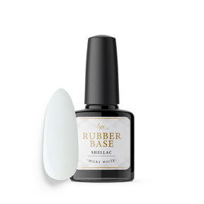 Shellac · Rubber Base · Milky White 7,3ml*