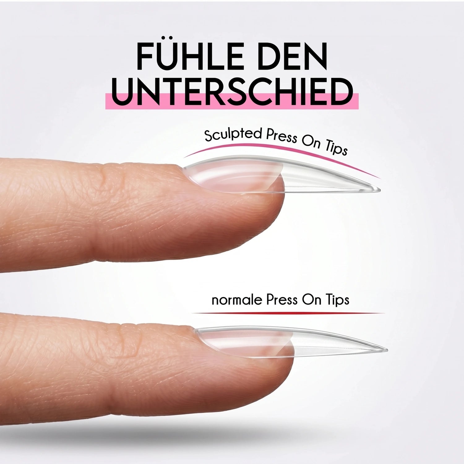 Sculpted Pressonnails · Wahl-Sparset, hidden für Nägel im Nageldesign & Nagelstudios