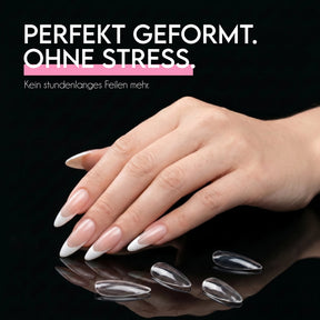 Mandel L · Sculpted Pressonnails · Soft Gel Tips