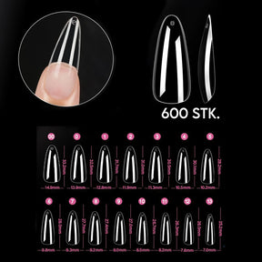 Mandel L · Sculpted Pressonnails · Soft Gel Tips