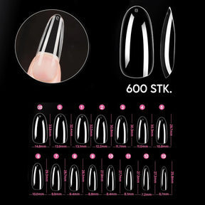 Rund L · Sculpted Pressonnails · Soft Gel Tips