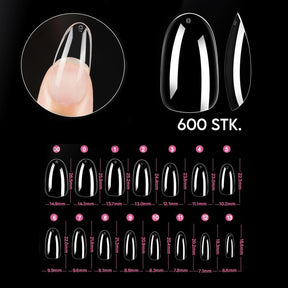 Rund M · Sculpted Pressonnails · Soft Gel Tips