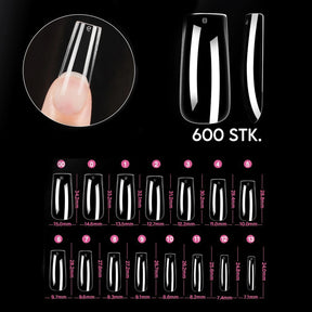 Square L · Sculpted Pressonnails · Soft Gel Tips