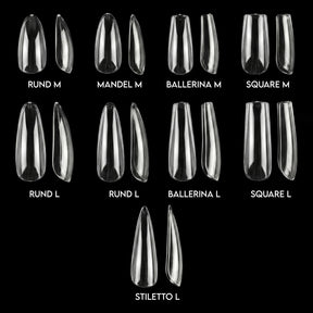 Square L · Sculpted Pressonnails · Soft Gel Tips