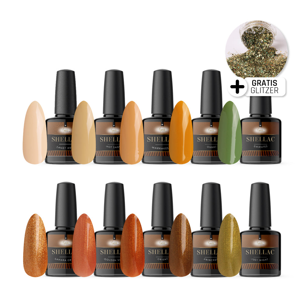 Shellac · Sahara Dream Set