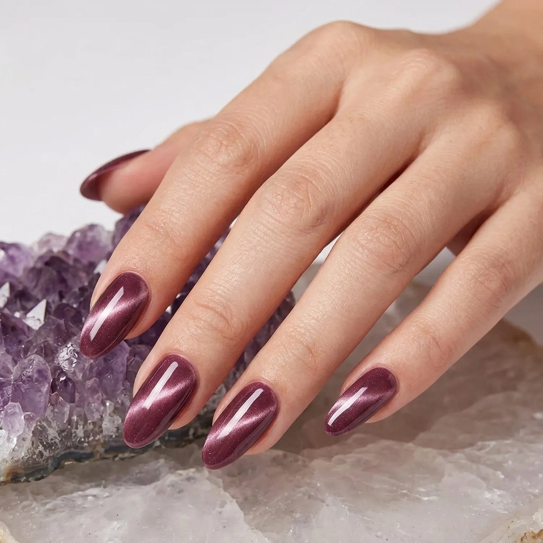 Shellac · Crystal Cat Eye 11 10ml, Effekt Lack, gel polish, Gellack, Magnet Lack, nail polish, uv lack für Nägel im Nageldesign & Nagelstudios