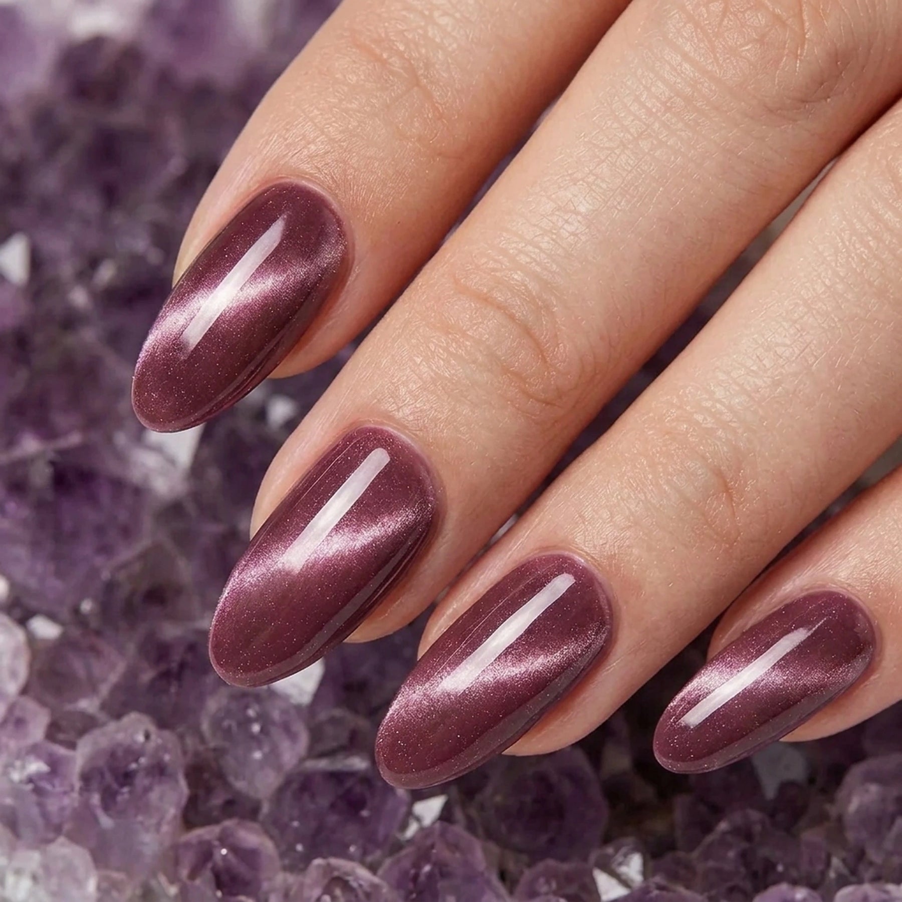 Shellac · Crystal Cat Eye 11 10ml, Effekt Lack, gel polish, Gellack, Magnet Lack, nail polish, uv lack für Nägel im Nageldesign & Nagelstudios