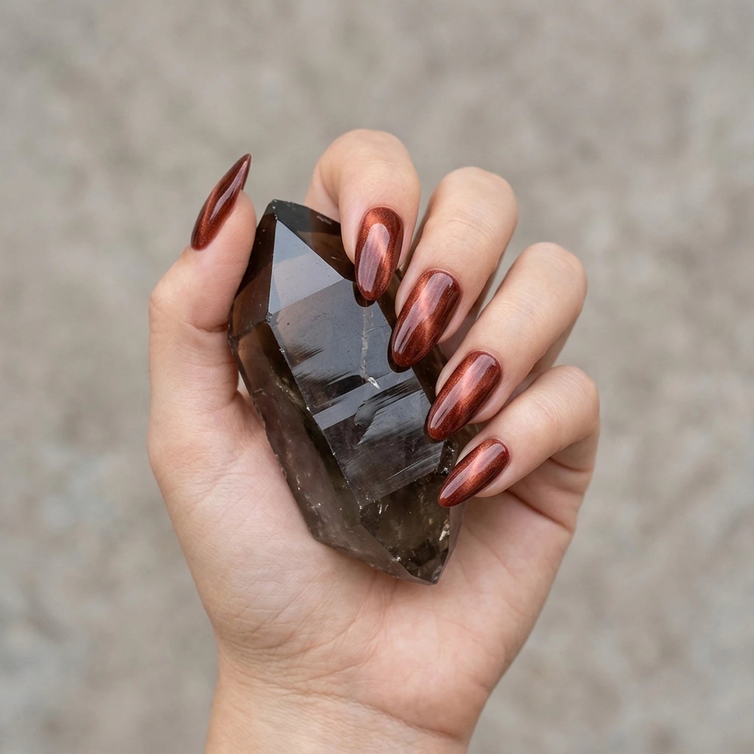 Shellac · Crystal Cat Eye 12 10ml, Effekt Lack, gel polish, Gellack, Magnet Lack, nail polish, uv lack für Nägel im Nageldesign & Nagelstudios